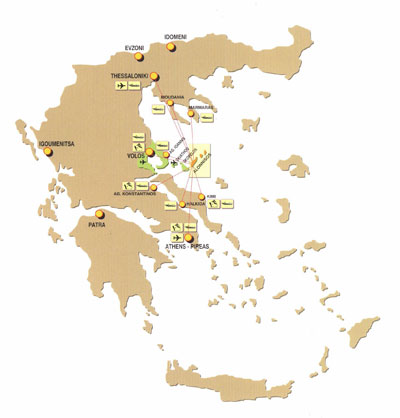 greece map locations